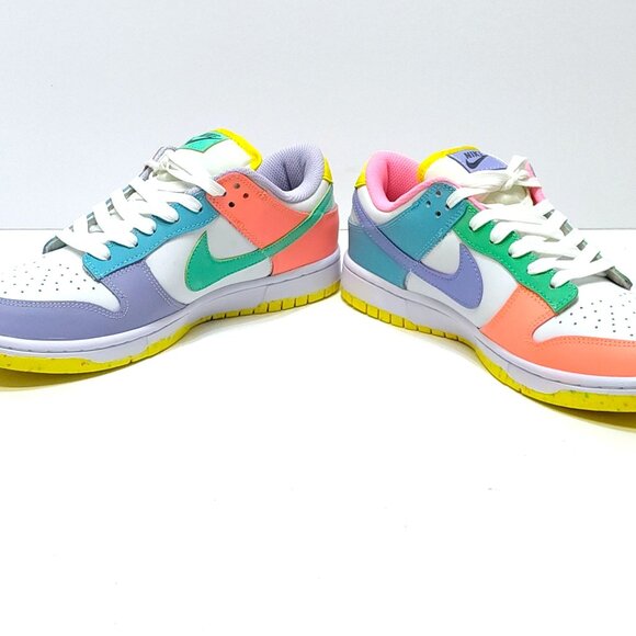 Nike Dunk Low SE Easter Candy Men 8.5 WMNS 10 Multi-Color DD1872-100 Wore Twice! - Picture 6 of 12